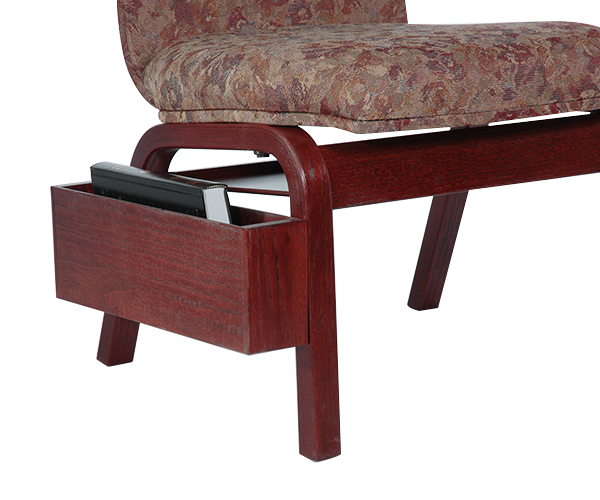 side mount book rack