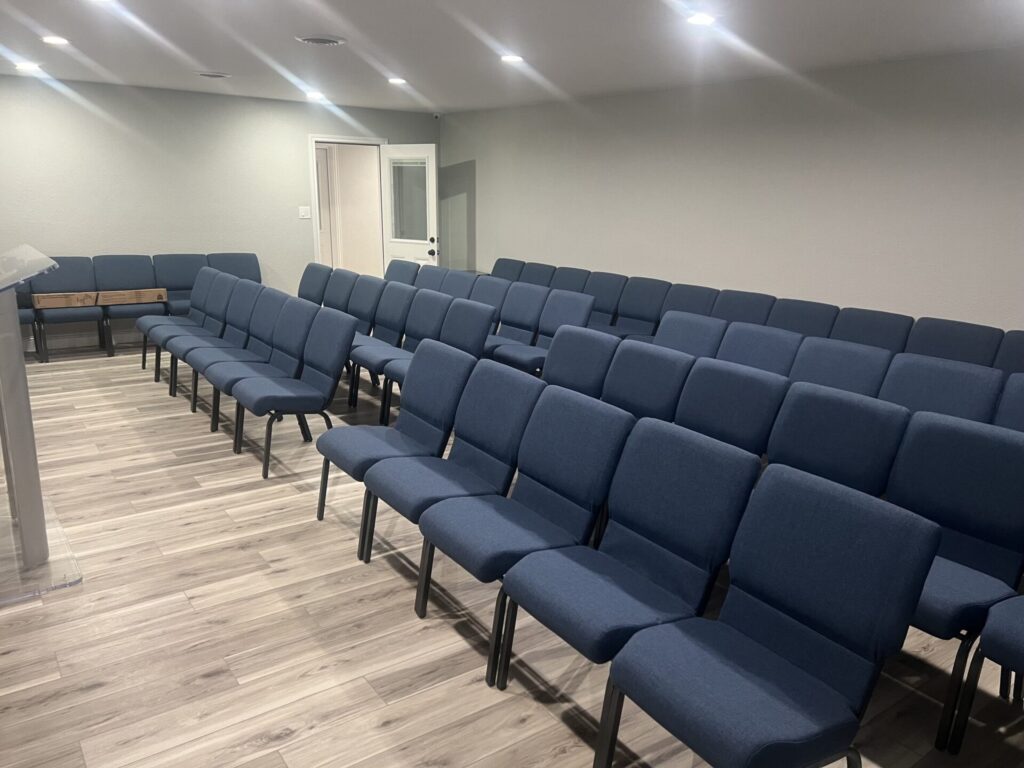 church seating church seating in Aurora