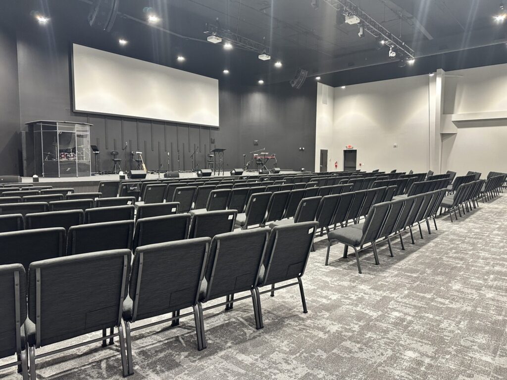 church pews