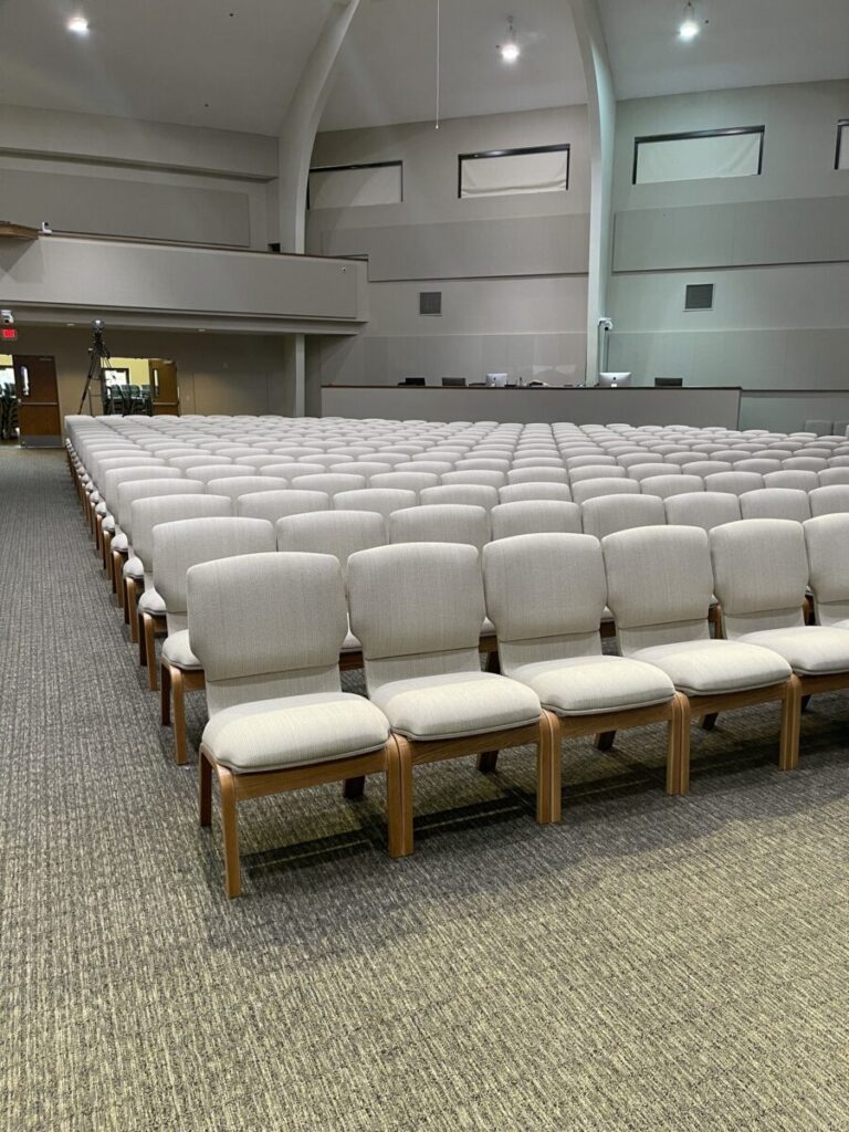 The Warmth of Wood, The Strength of Metal: Our Church Chair Material Options