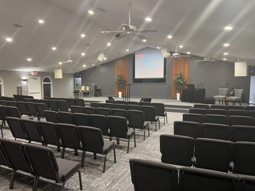 How Wide Should Church Chair Rows and Aisles Be in a Sanctuary? How Wide Should Church Chair Rows and Aisles Be in a Sanctuary?